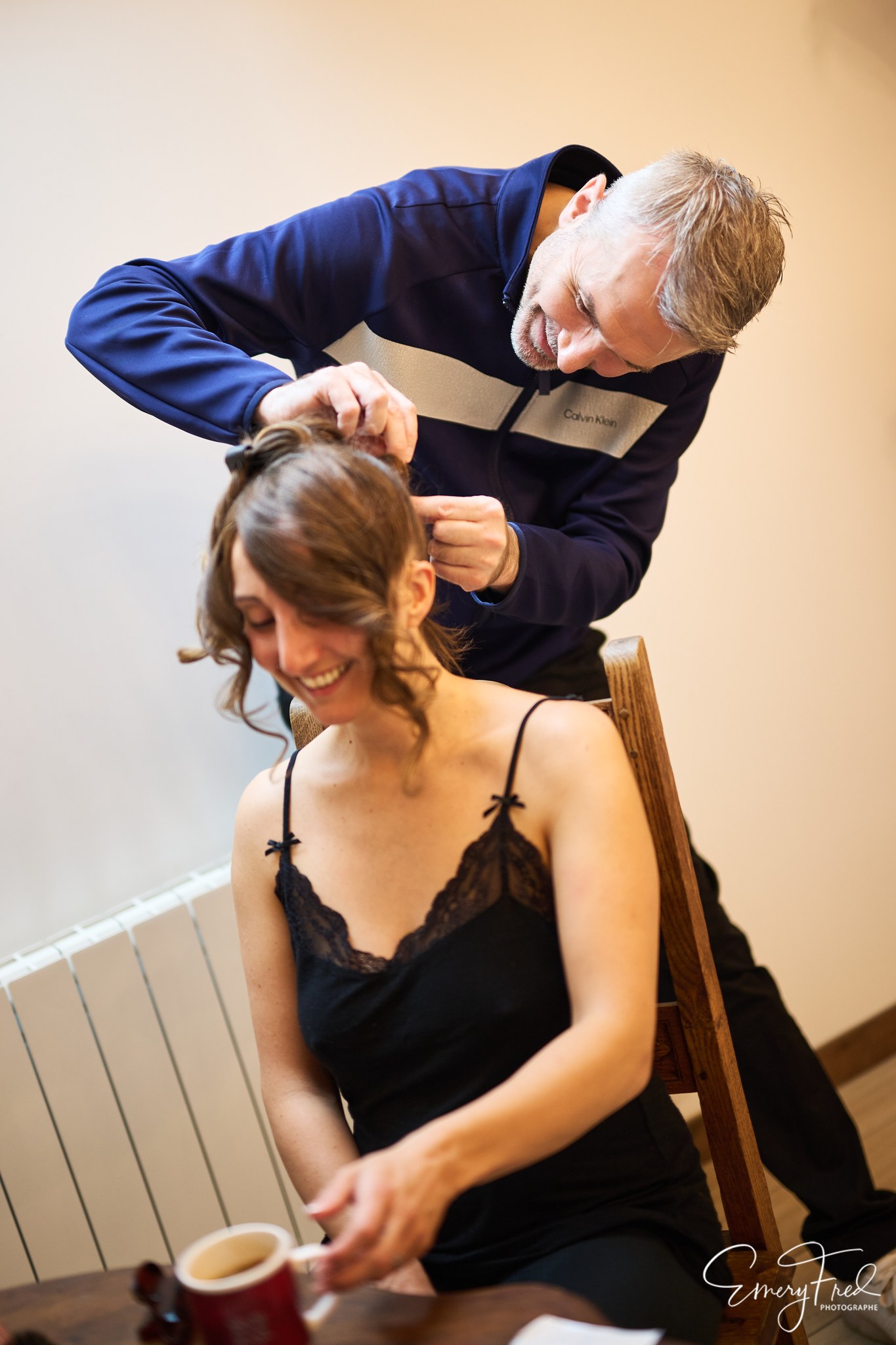 Coiffure et maquillage de mariée