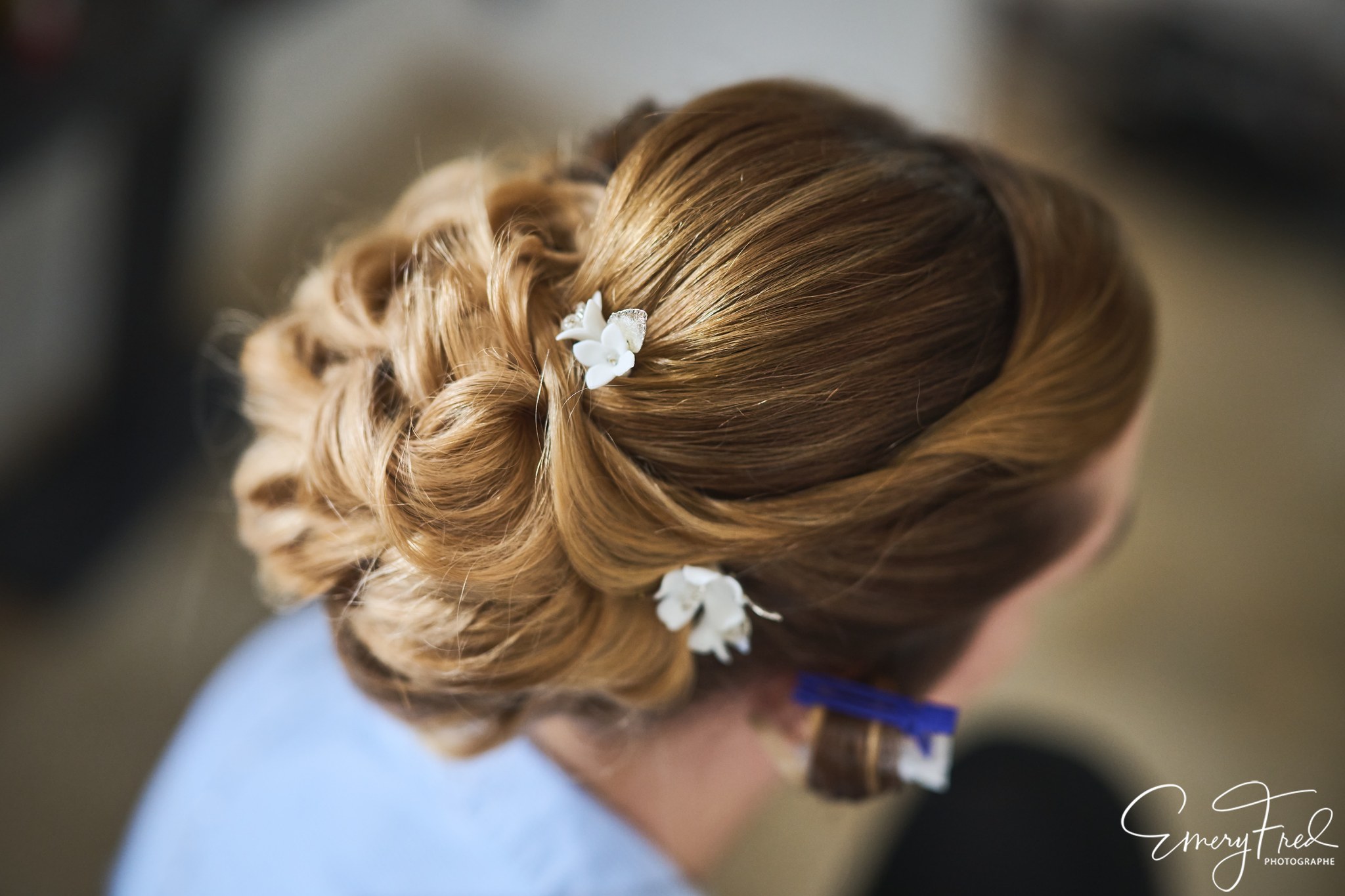 Coiffure et maquillage de mariée