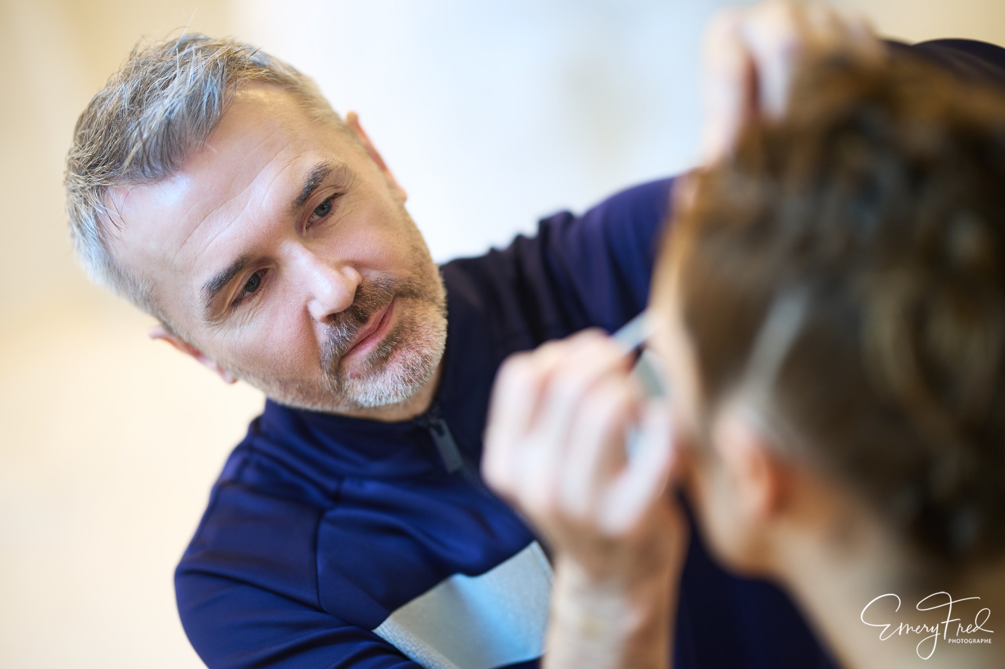 Coiffure et maquillage de mariée