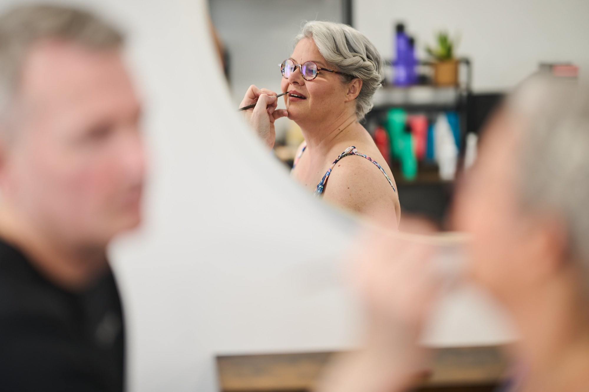 Coiffure et maquillage de mariée